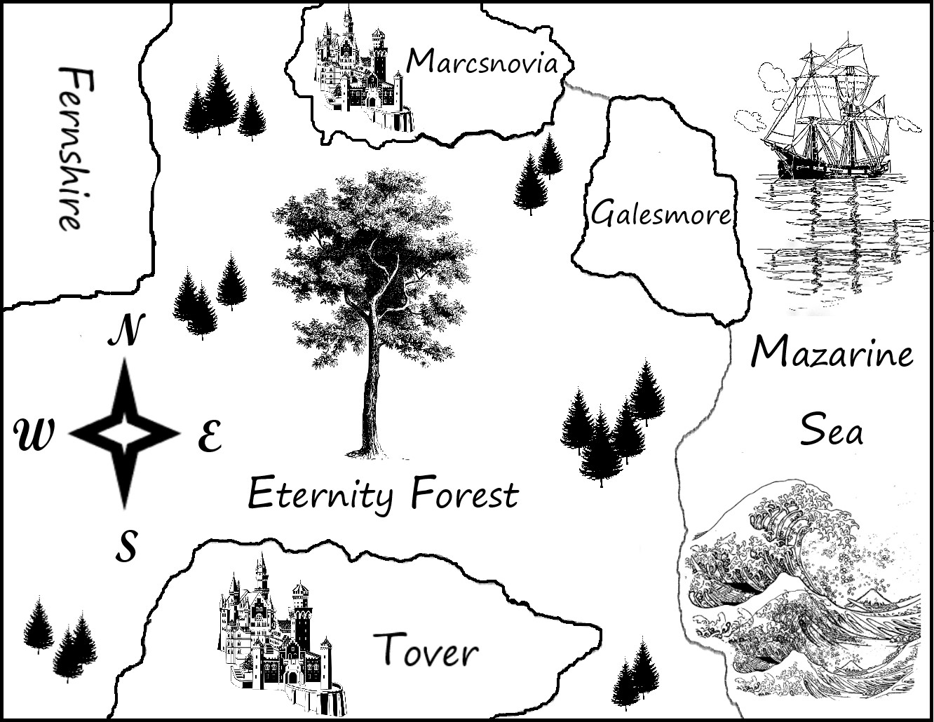 Read more about the article World Map for Desperate Forest